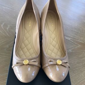 Cole Han Tali Lace Wedge with Bow